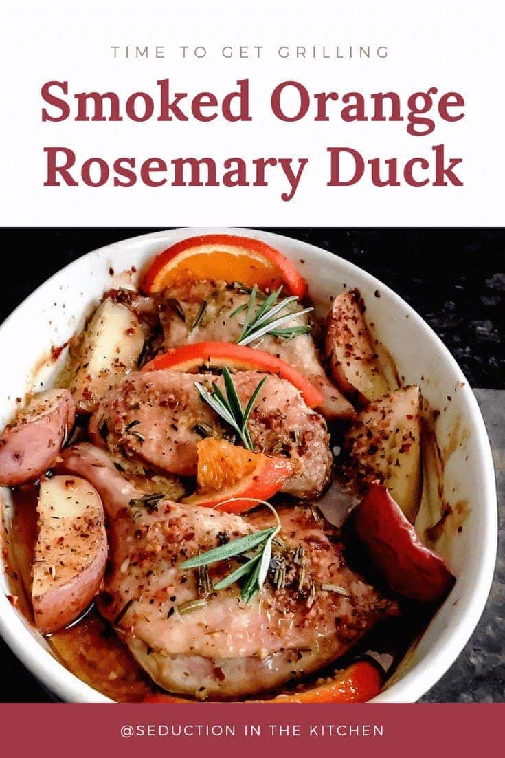 Smoked Orange Rosemary Duck pin