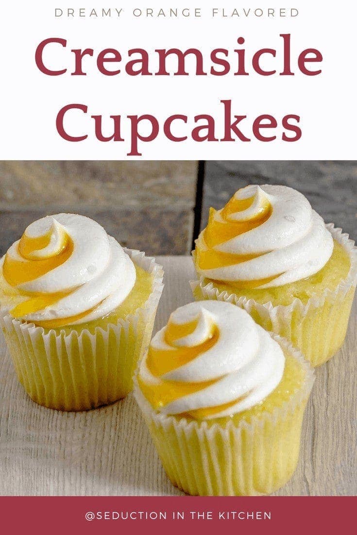Creamsicle Cupcakes pin