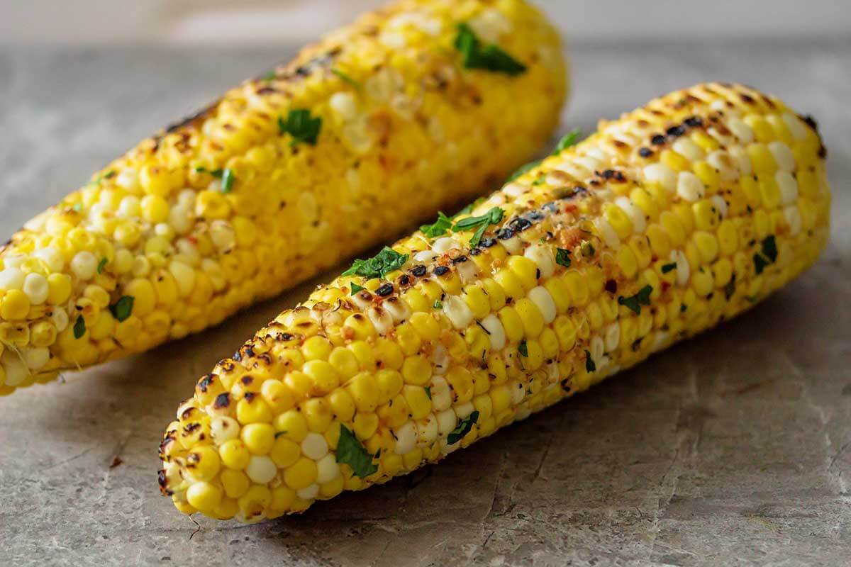 French Onion Grilled Corn On The Cob