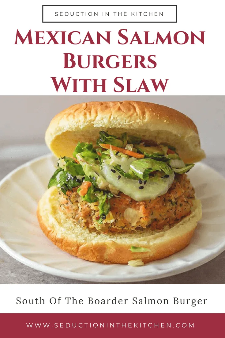 Mexican Salmon Burgers