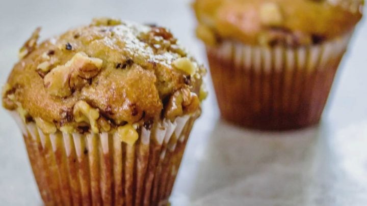 PeanutButterBananaNutMuffins