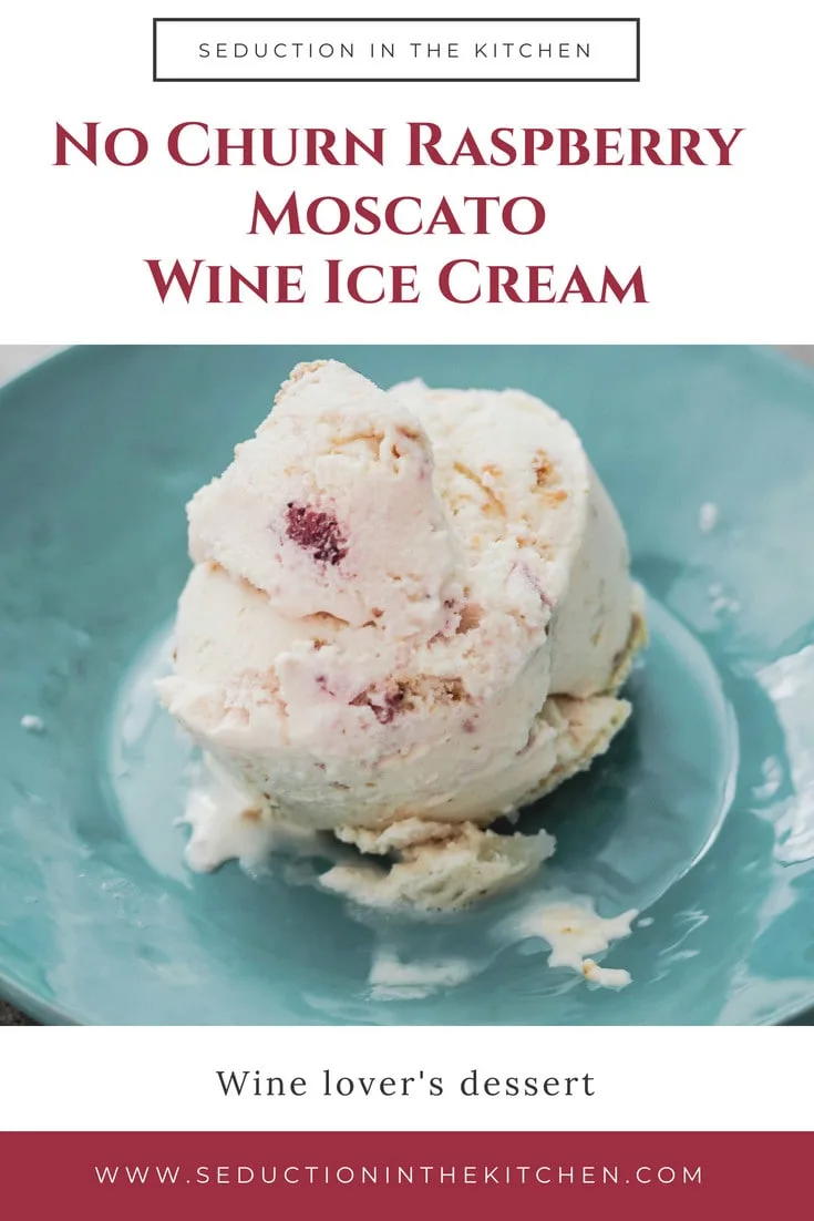 no churn moscato ice cream