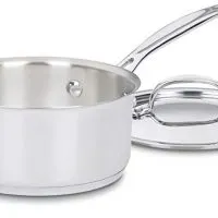 Cuisinart 719-16 Chef's Classic Stainless Saucepan with Cover, 1 1/2 Quart