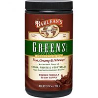 Barlean’s Greens, Chocolate Silk, 9.52-oz