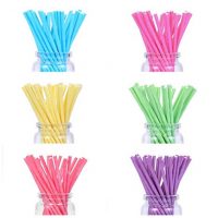 210 count Colored Lollipop Sticks 4 inch 7 Colors (Rose-red, Blue, Yellow, Purple, Green, Watermelon Red, White)