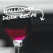 Vampire's Kiss Cocktail {Easy Red Wine Cocktail}