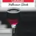 Vampire's Kiss Cocktail {Easy Red Wine Cocktail}