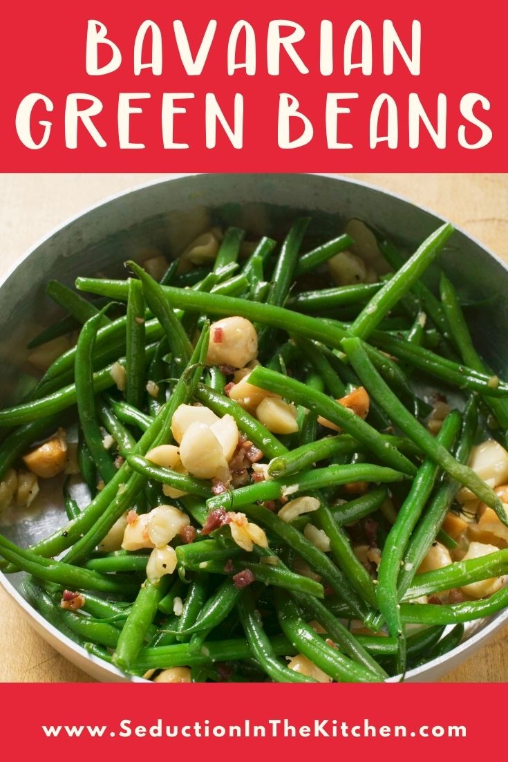 Bavarian Green Beans {In A Easy Buttery Sauce}