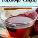 Dark Cherry Fireside Cider {Slow Cooker Christmas Wine}