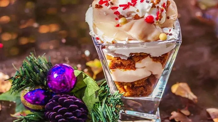 Gingersnap Eggnog Shooter #ChristmasSweetsWeek #ad Gingersnap Eggnog Shooter