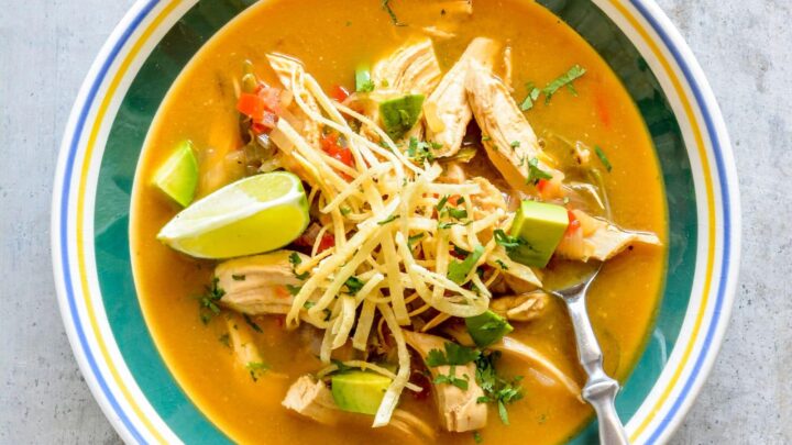 Chicken Lime Soup {Southwest Chicken Soup}