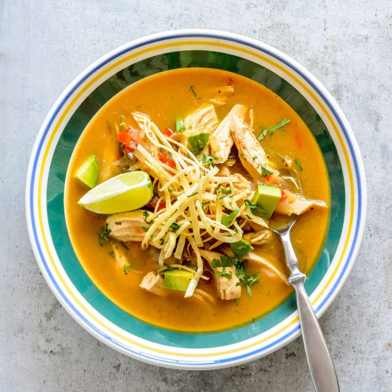 Chicken Lime Soup {Southwest Chicken Soup}