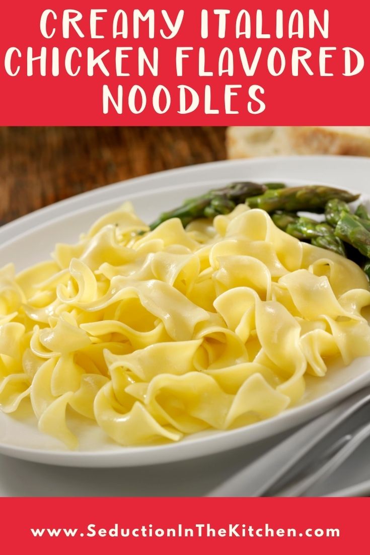 Creamy Italian Chicken Flavored Noodles tilte