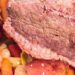 Crock Pot Apple Cider Corned Beef and Cabbage {Simple Corned Beef Brisket}