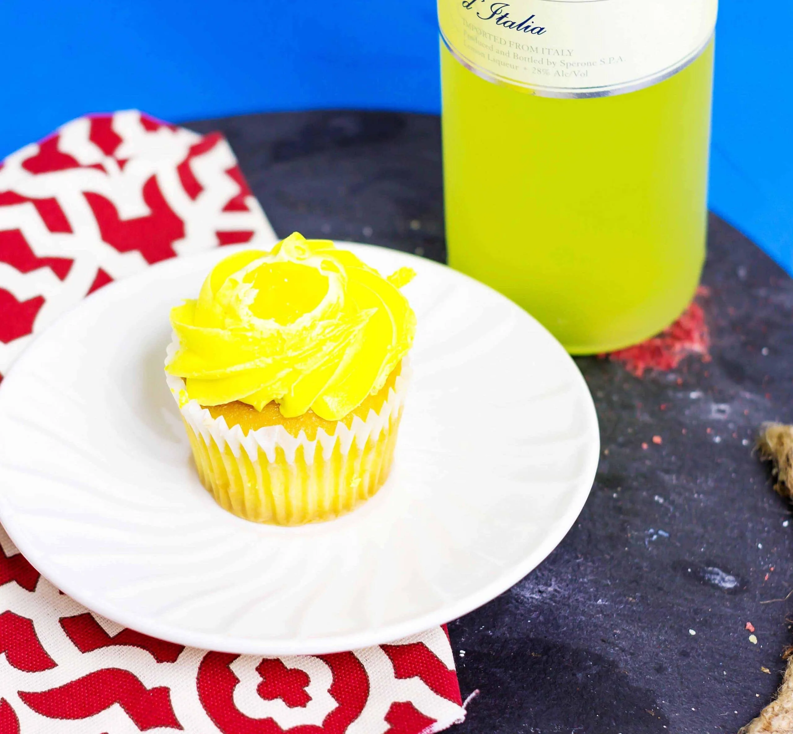 Limoncello Cupcakes