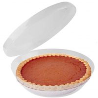 Evelots Universal Pie Keeper, Pie & Dessert Food Storage Container, Clear