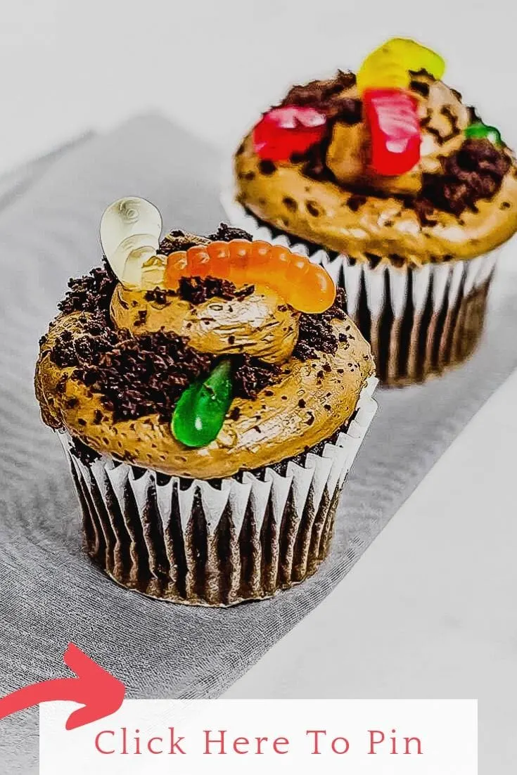 dirt cupcakes click to pin