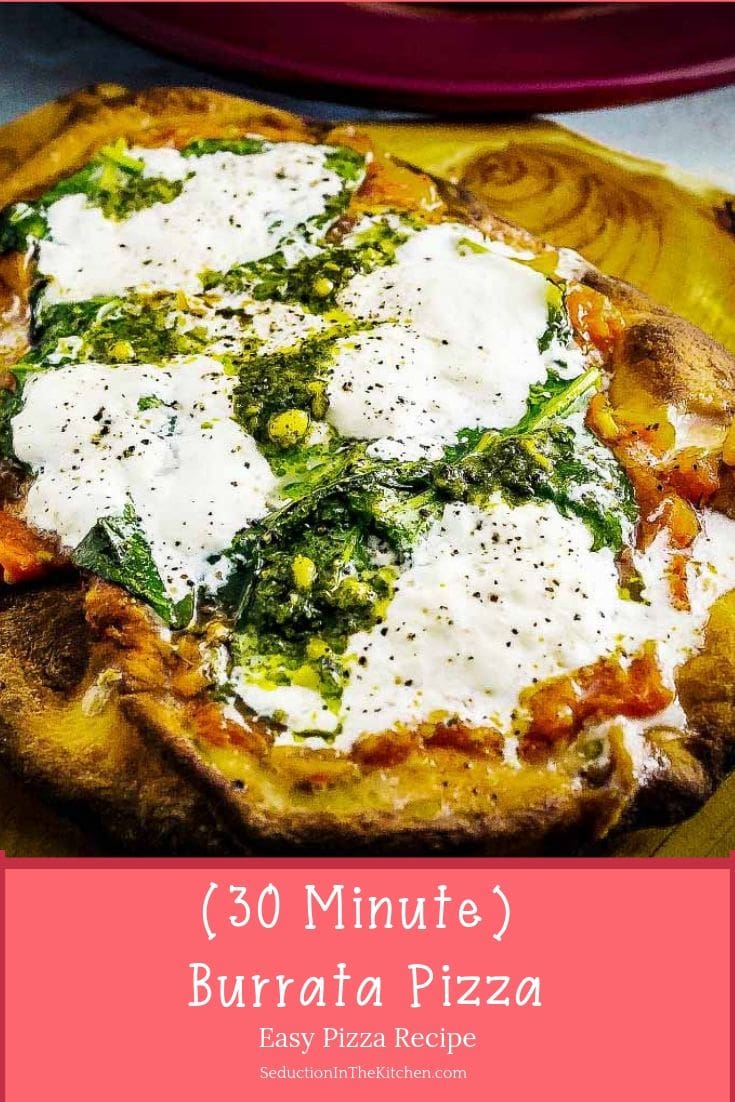 Minute Burrata Pizza