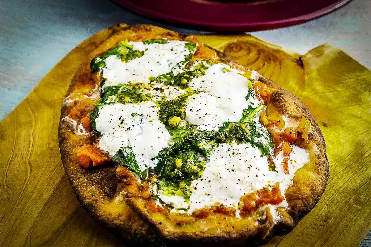 Minute Burrata Pizza