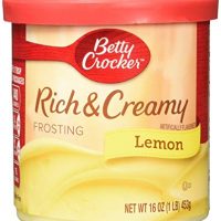 Betty Crocker Rich and Creamy Frosting, Lemon, 16 oz Canister