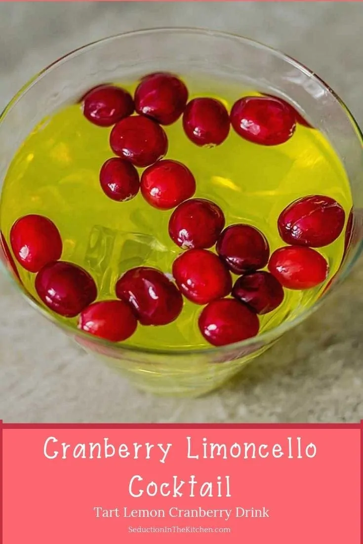 Tart Lemon Cranberry Drink