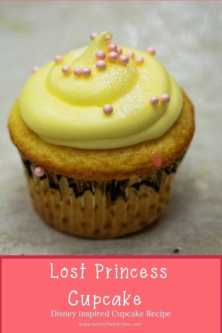 new lost princess cupcake pin