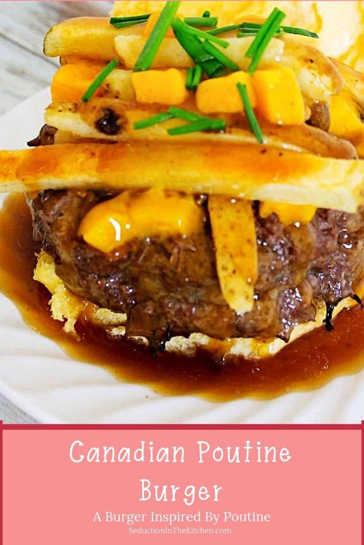 A Burger Inspired By Poutine