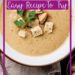 Crock Pot Mushroom Bisque With Gin {Easy Slow Cooker Soup}