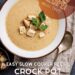 Crock Pot Mushroom Bisque With Gin {Easy Slow Cooker Soup}