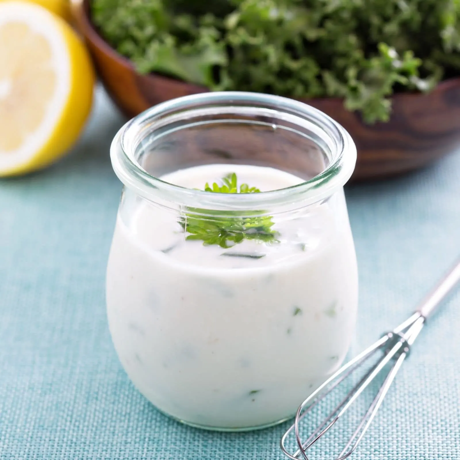 {Homemade & Healthy} Yogurt Ranch Dressing