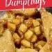Apple Dumplings {Simple Apple Dessert Recipe}