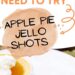 Apple Pie Jello Shots {Fun Fireball Jello Shot}