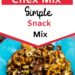 Pumpkin Pie Chex Mix {Chocolate Pumpkin Snack Mix}