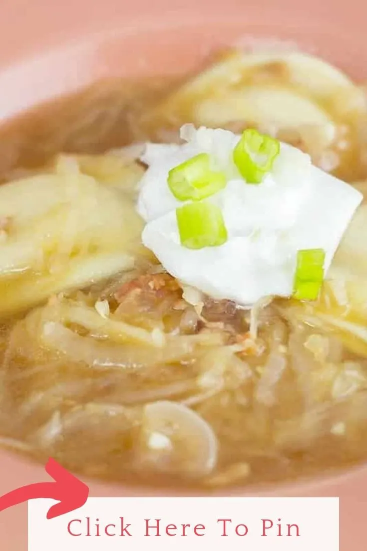 Click Here To Pin pierogie soup