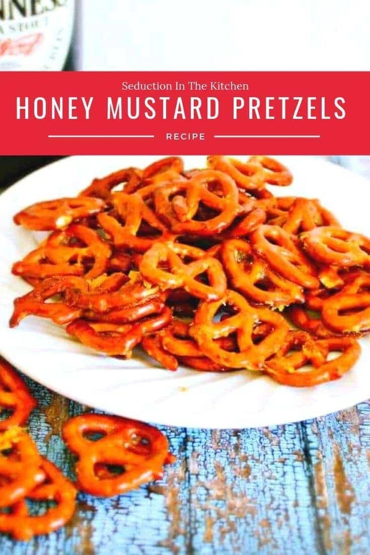 Honey Mustard Pretzels pin