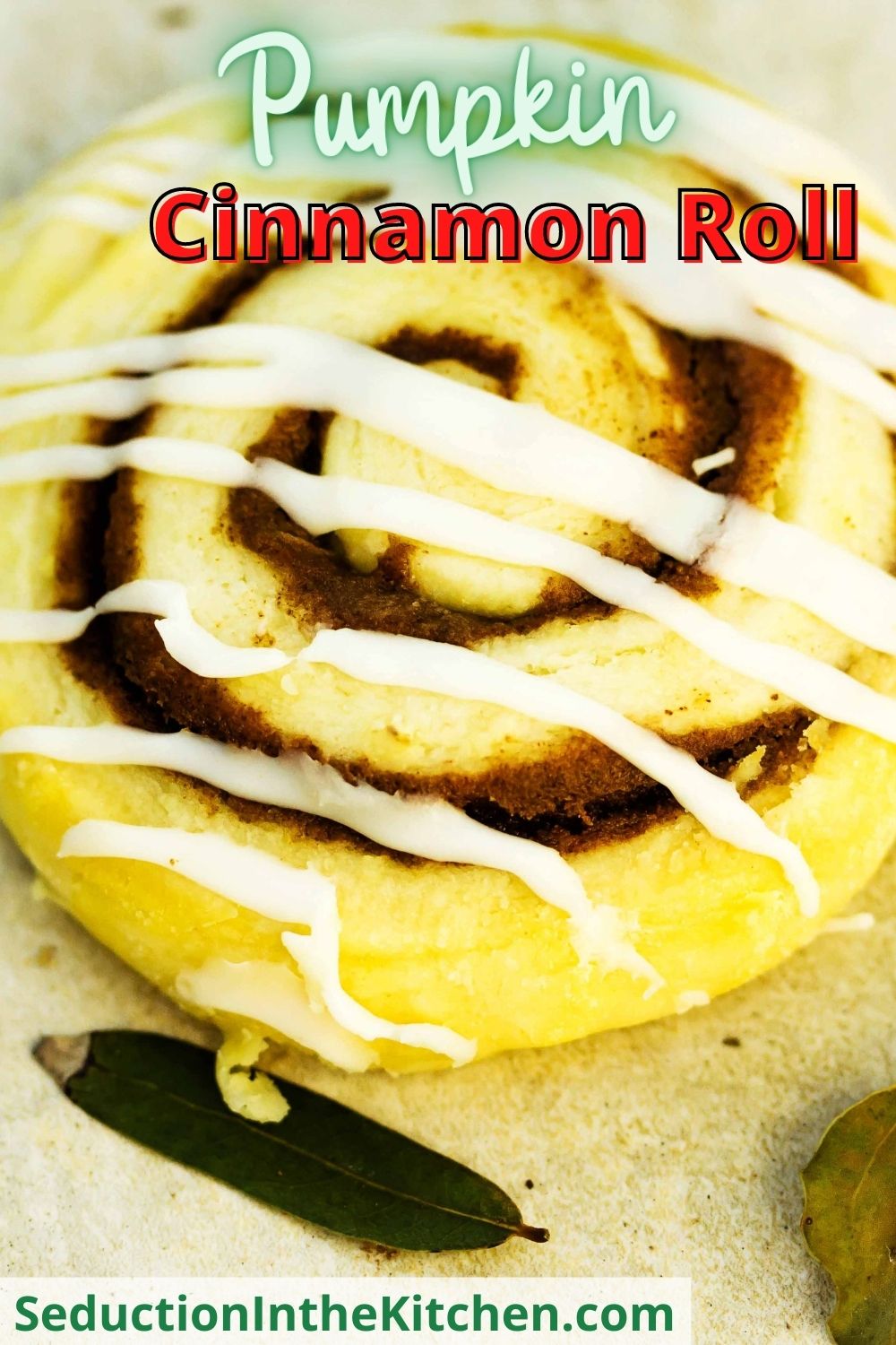 Pumpkin Cinnamon Roll {Easy Cinnamon Roll Recipe}