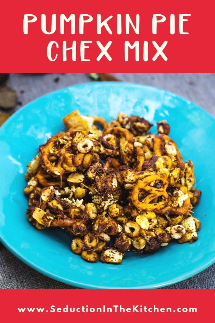 Pumpkin Pie Chex Mix title