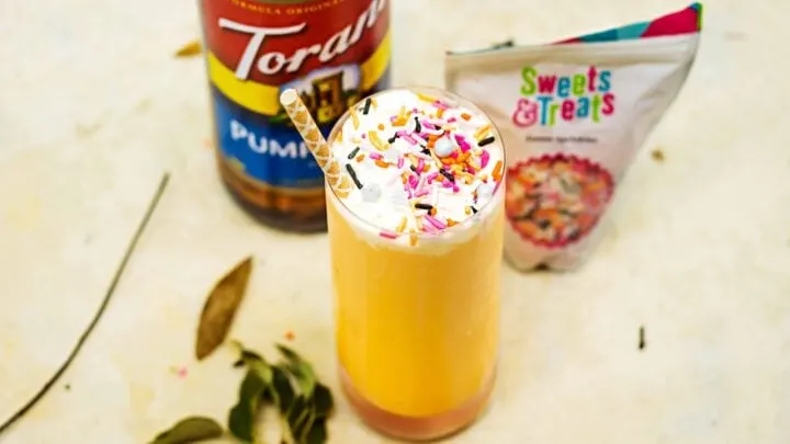 Pumpkin Pie Milkshake #PumpkinWeek #Ad Pumpkin Pie Milkshake scaled