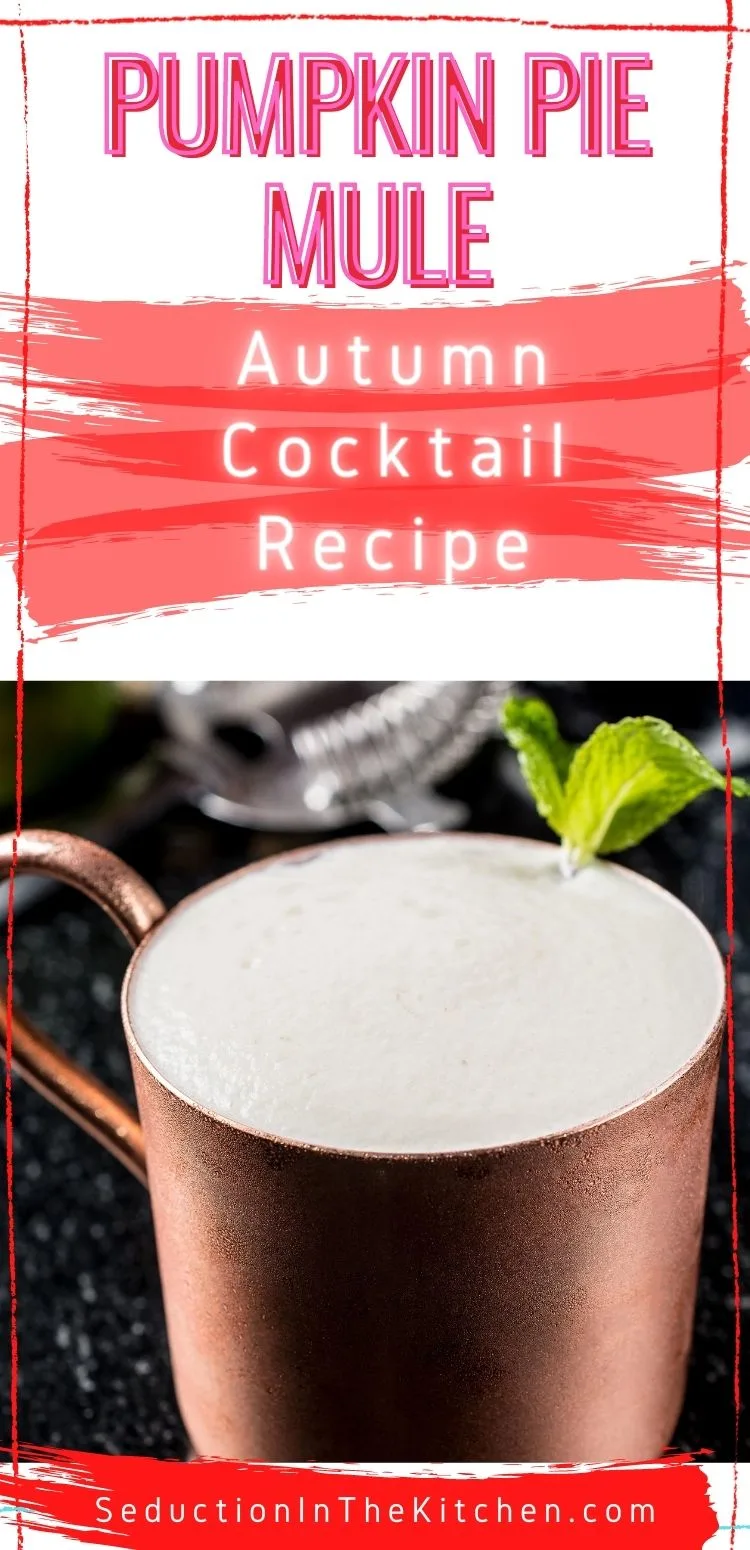 Pumpkin Pie Mule {Easy Autumn Cocktail}