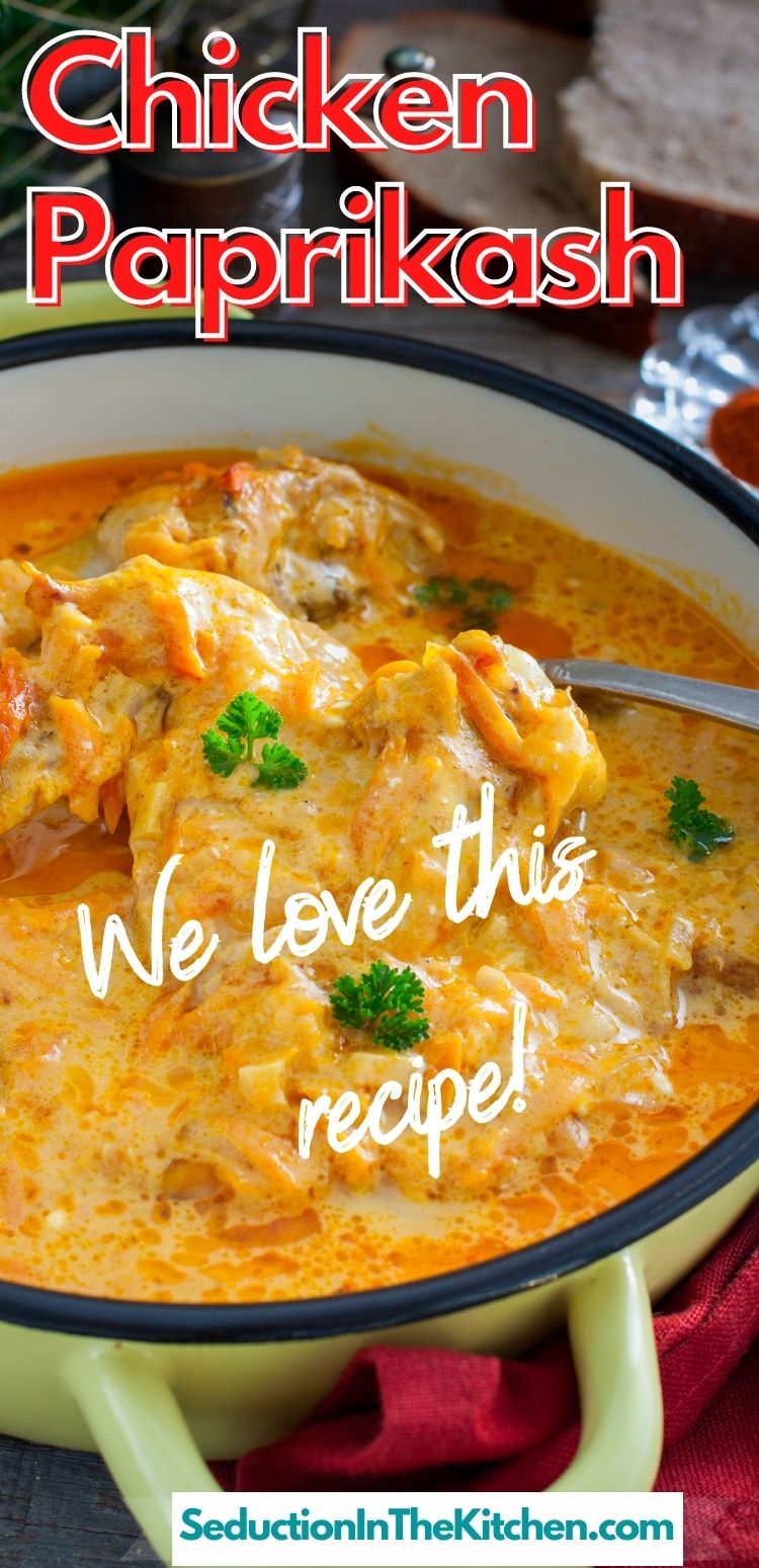 Chicken Paprikash {Easy And Yummy Hungarian Recipe}