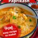 Chicken Paprikash {Easy and Yummy Hungarian Recipe}