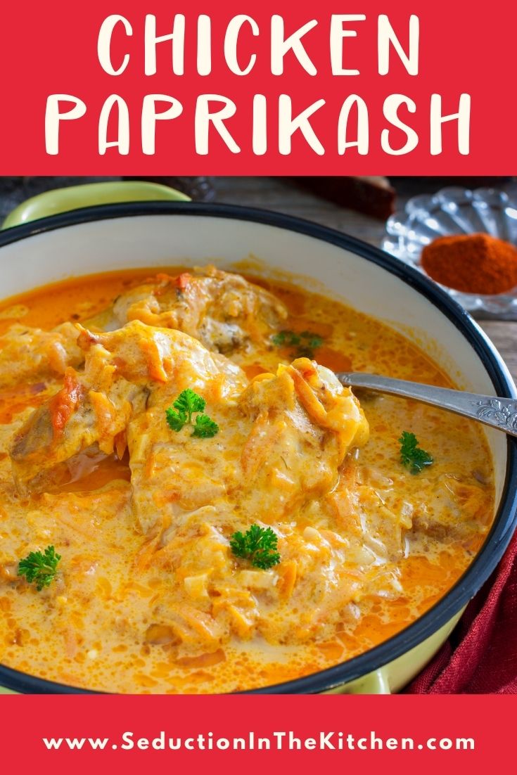 Chicken Paprikash {Easy and Yummy Hungarian Recipe}