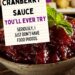 Orange Cherry Cranberry Sauce {Homemade Cranberry Sauce}