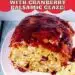 Thanksgiving Meatloaf {With Cranberry Balsamic Glaze}