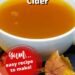 Warm Salted Caramel Vodka Cider {Fall Alcoholic Drinks}