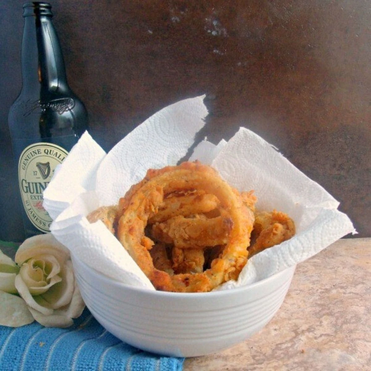 BBQ Battered Onion Rings large