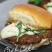 Crab Cake Sliders {Easy Crab Cake Sauce: Lemon Dill Aioli}