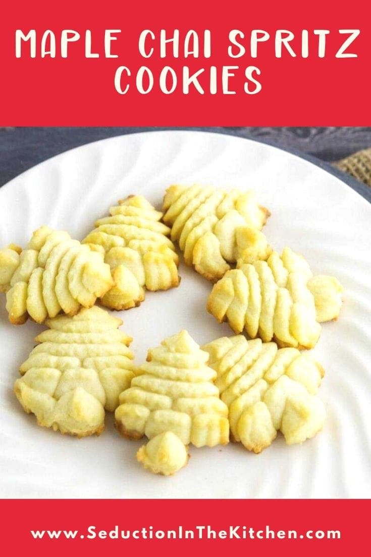 Maple Chai Spritz Cookies title