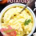 Simple Ricotta Mashed Potatoes {Garlic Ricotta Flavor}