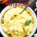 Simple Ricotta Mashed Potatoes {Garlic Ricotta Flavor}